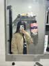 优衣库哈灵顿茄克男装女装/外套夹克487318 484610 487318/32深米色 XL 实拍图