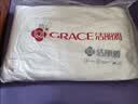 洁丽雅（Grace）纯棉A类枕头枕芯双人成人高弹羽丝绒枕头芯一对装 实拍图