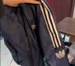 adidas双11主推 通勤百搭休闲运动夹克外套男女秋阿迪达斯三叶草 暗紫罗兰 (推荐选大一码)   M 实拍图