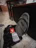 新款男士潮流商务牛津布胸包运动单肩包休闲背包耐磨户外斜挎包 深灰色【简约时尚】 实拍图