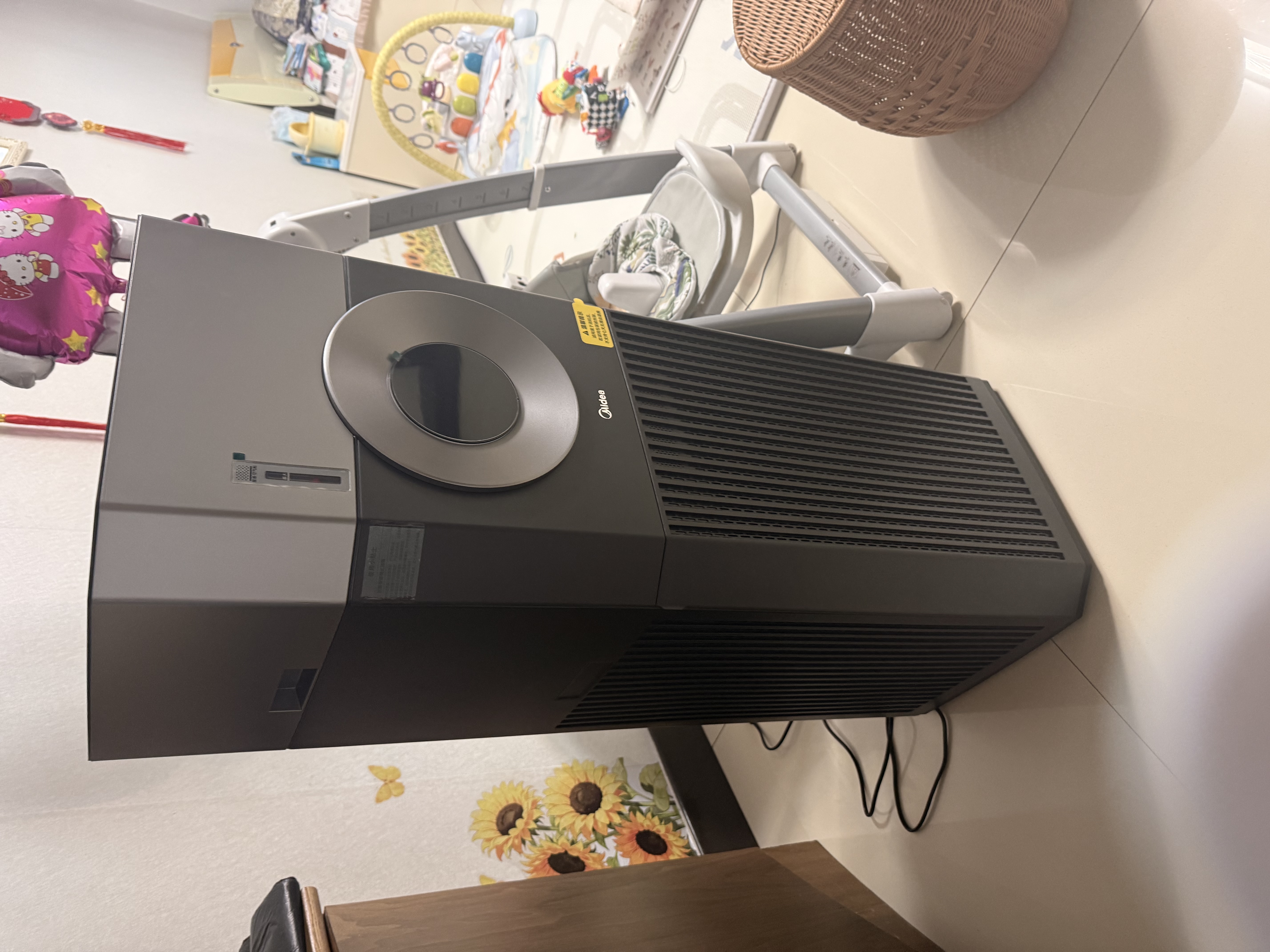 美的（Midea）【大面积无雾加湿器】甲醛数显空气净化器消毒机鼻炎家用除烟味异味空气净化机T1000Max 实拍图