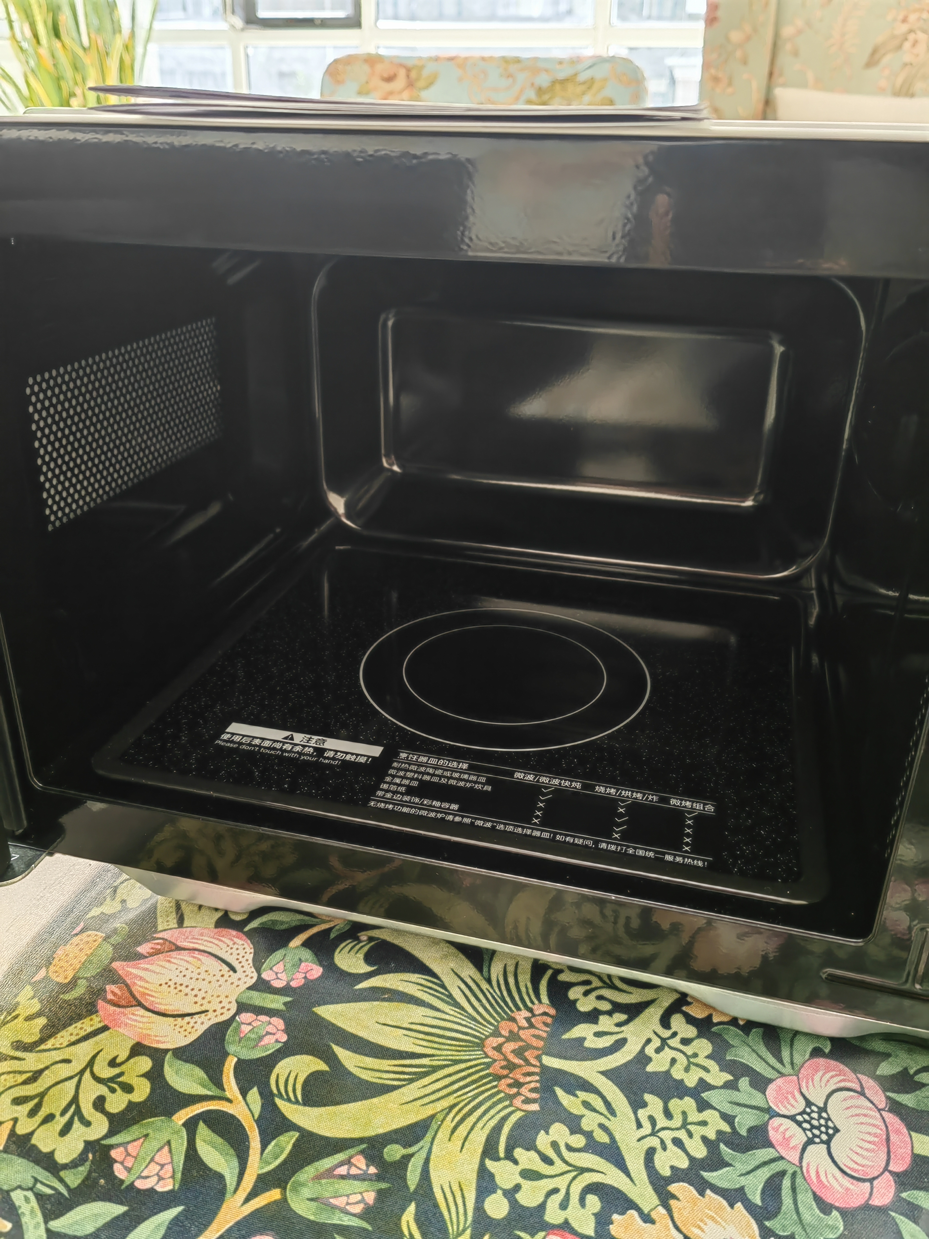 美的（Midea）微波炉烤箱一体机900w微波1000w烧烤平板光波速热23L容量变频2026新款彩膜家用一级能效 （C32） 实拍图
