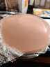 正锦 大胸女士硅胶隐形文胸贴 大码轻薄款防下垂聚拢 新娘婚纱内衣拍艺术照相露背装晚礼服游泳泡温泉胸罩 常规中厚款肤色 E杯（请参考下方尺寸表选码） 实拍图