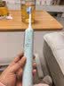 舒客电动牙刷G70Pro 浅夏绿 超大屏智控扫振 深度清洁 成人学生 送女友 牙刷 护龈 生日礼物 实拍图