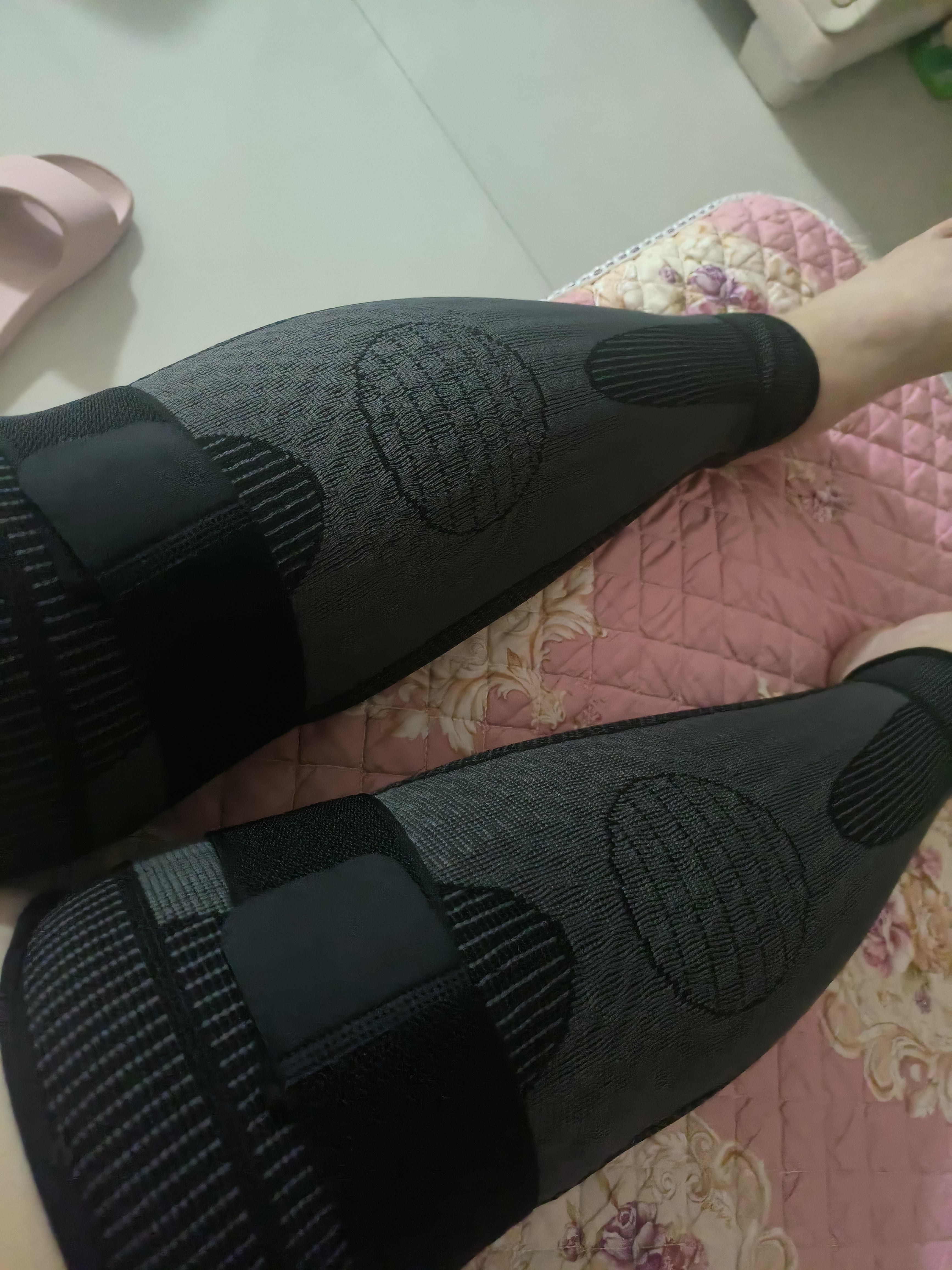 南极人（Nanjiren）护膝保暖关节炎半月板损伤男女士老年人专用膝盖艾草自发热老寒腿 【艾草发热】自发热暖膝·老寒腿适用  均码·80-200斤 实拍图