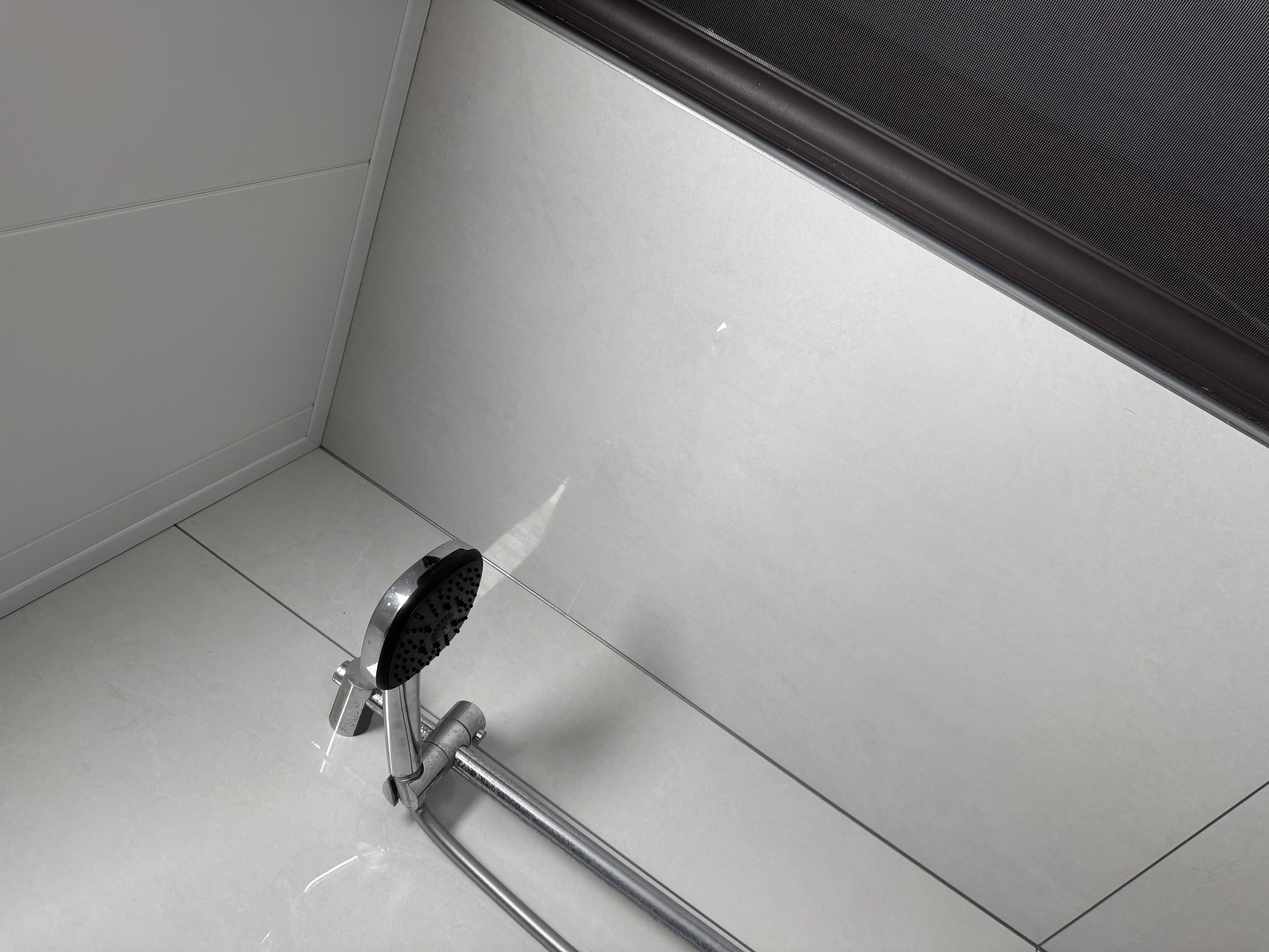 高仪（GROHE）手持花洒 110mm 三式 方形 快速安装 通用装配系统 实拍图