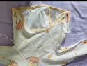 童泰婴儿连体衣春秋季纯棉新生儿衣服宝宝蝴蝶爬服和尚服杏色59cm 实拍图