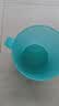 茶花（CHAHUA） 茶花塑料洗漱杯磨沙口杯旅行漱口杯刷牙杯创意杯子420ml 新款蓝色 实拍图