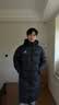 准者（RIGORER）长款羽绒服男2026秋冬新款连帽保暖防风加厚运动户外休闲情侣外套 纯正黑 L (175) 实拍图