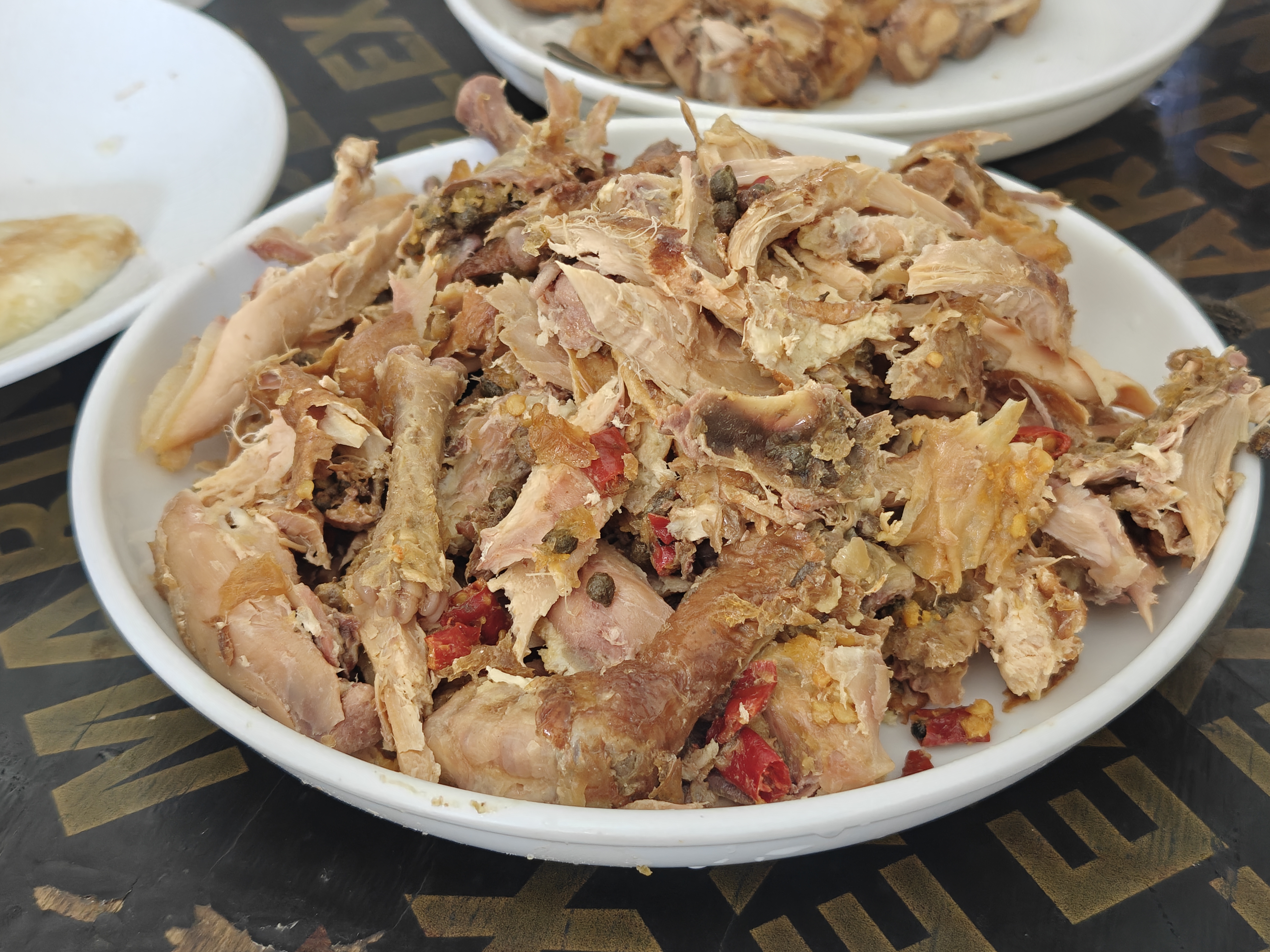 京东京造椒麻鸡500g配料干净熟食卤味烧鸡中秋即食下酒菜 实拍图