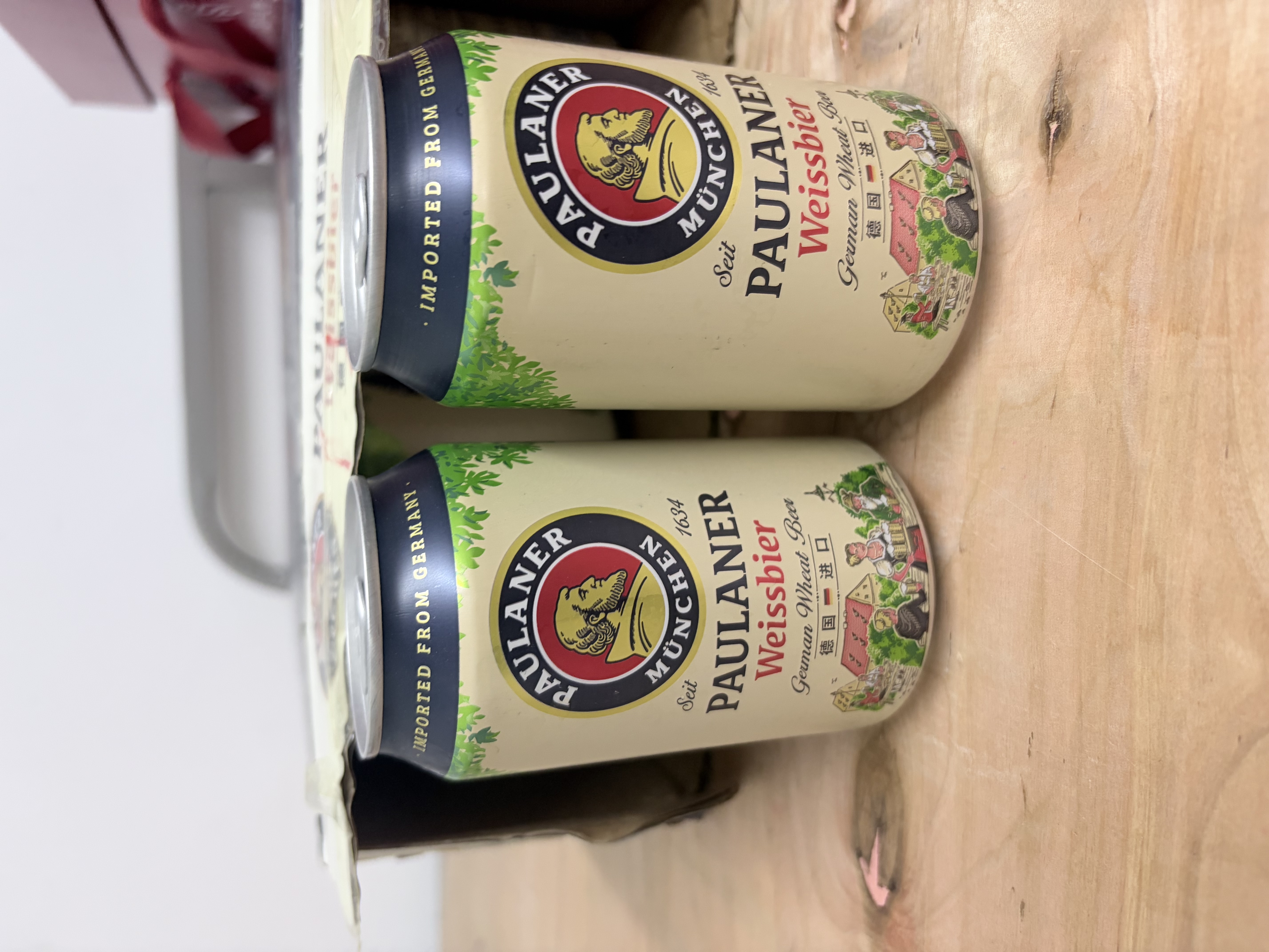 保拉纳（Paulaner）柏龙 精酿白啤 330ml*24听 德国进口 京东自营 球赛必备 实拍图