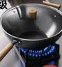 京东京造极铁炒锅 进口高纯精铁无涂层防锈炒菜锅燃气灶电磁炉通用34cm 实拍图