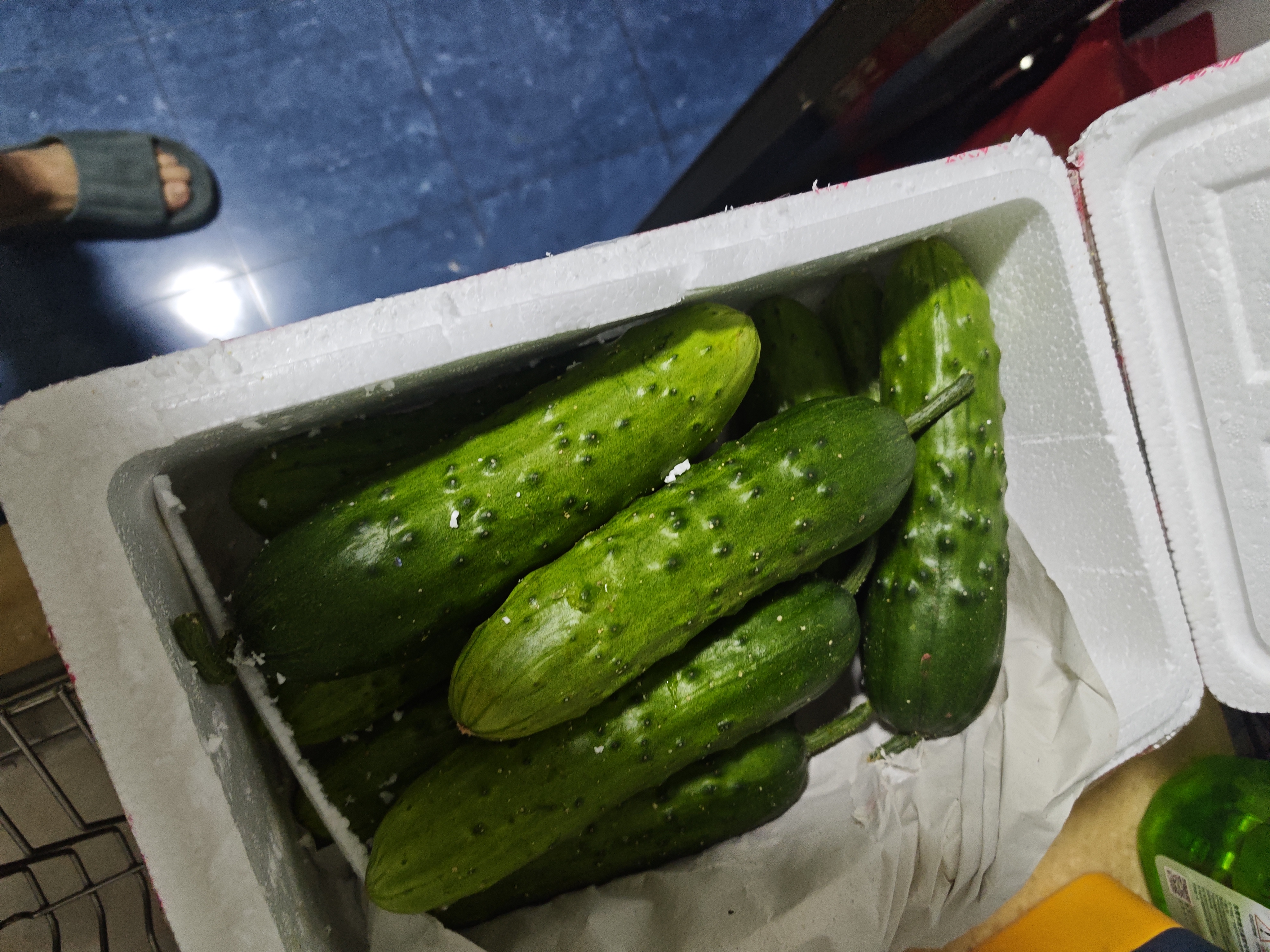 京鲜生 山东童年旱黄瓜 净重5斤 单果100g+ 水果小青瓜 轻食 源头直发 实拍图