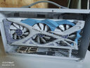 超频三（PCCOOLER）蜂鸟I 100 白色电脑mini机箱 ITX手提便携小钢炮支持SFX电源支持30系列显卡 蜂鸟2+显卡延长线 实拍图