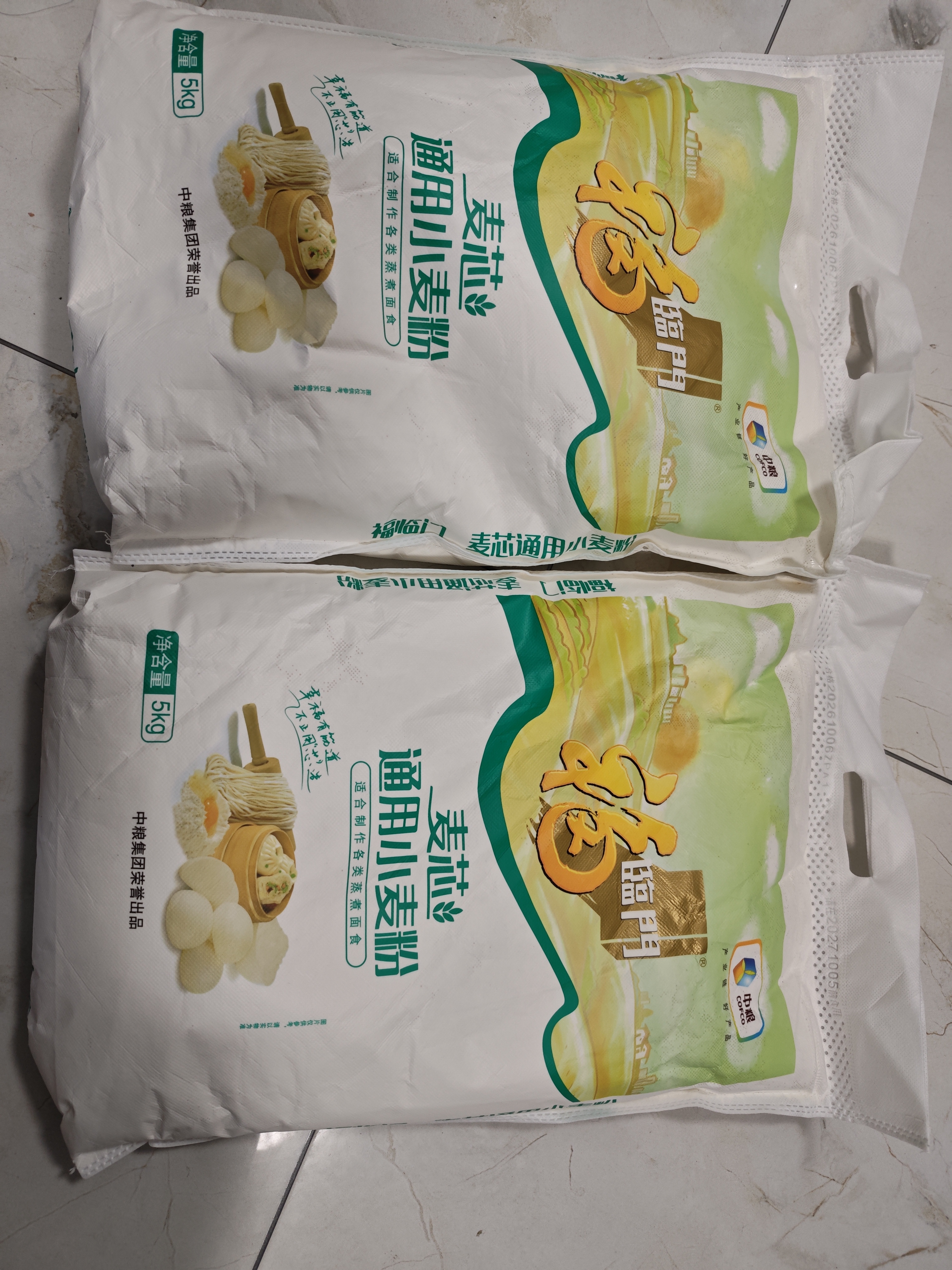 福临门麦芯通用小麦粉 中筋面粉 10斤 蒸煮面食 实拍图