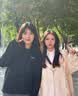 李宁加绒卫衣男女秋季2026新款加厚保暖长袖套头连帽衫宽松情侣外套 标准黑-连帽小logo 【加绒款】 XL /180 实拍图