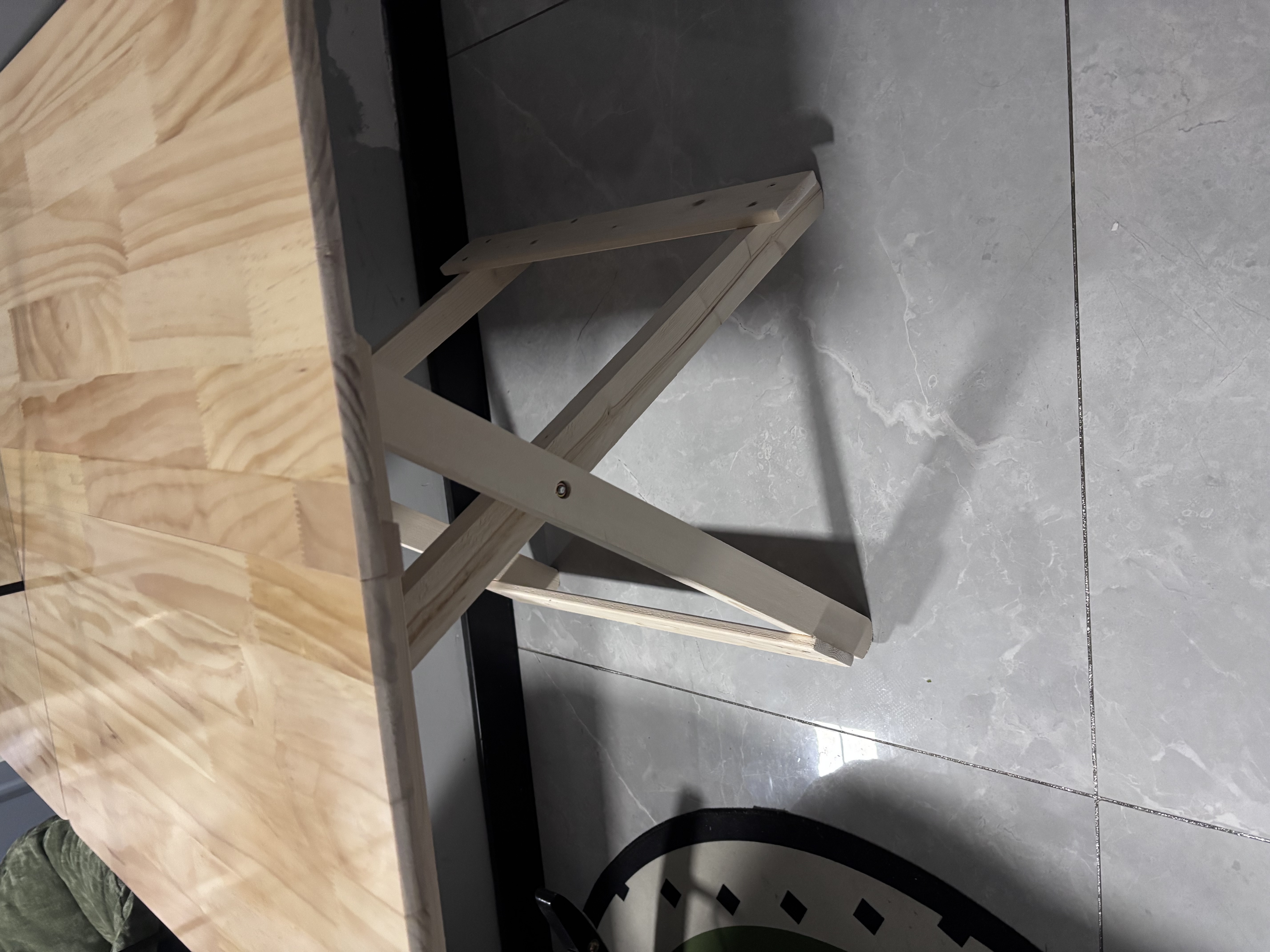 小匠材折叠桌实木餐桌小户型家用饭桌餐厅吃饭桌便携桌子出租房70*58 实拍图
