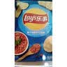 乐事（Lay's）薯片 青柠味 135克*7包 休闲零食 膨化食品 实拍图