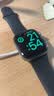 Apple/苹果 Watch S11 智能手表GPS款42毫米深空灰色铝金属表壳黑色运动型表带M/L MEUH4CH/B 实拍图