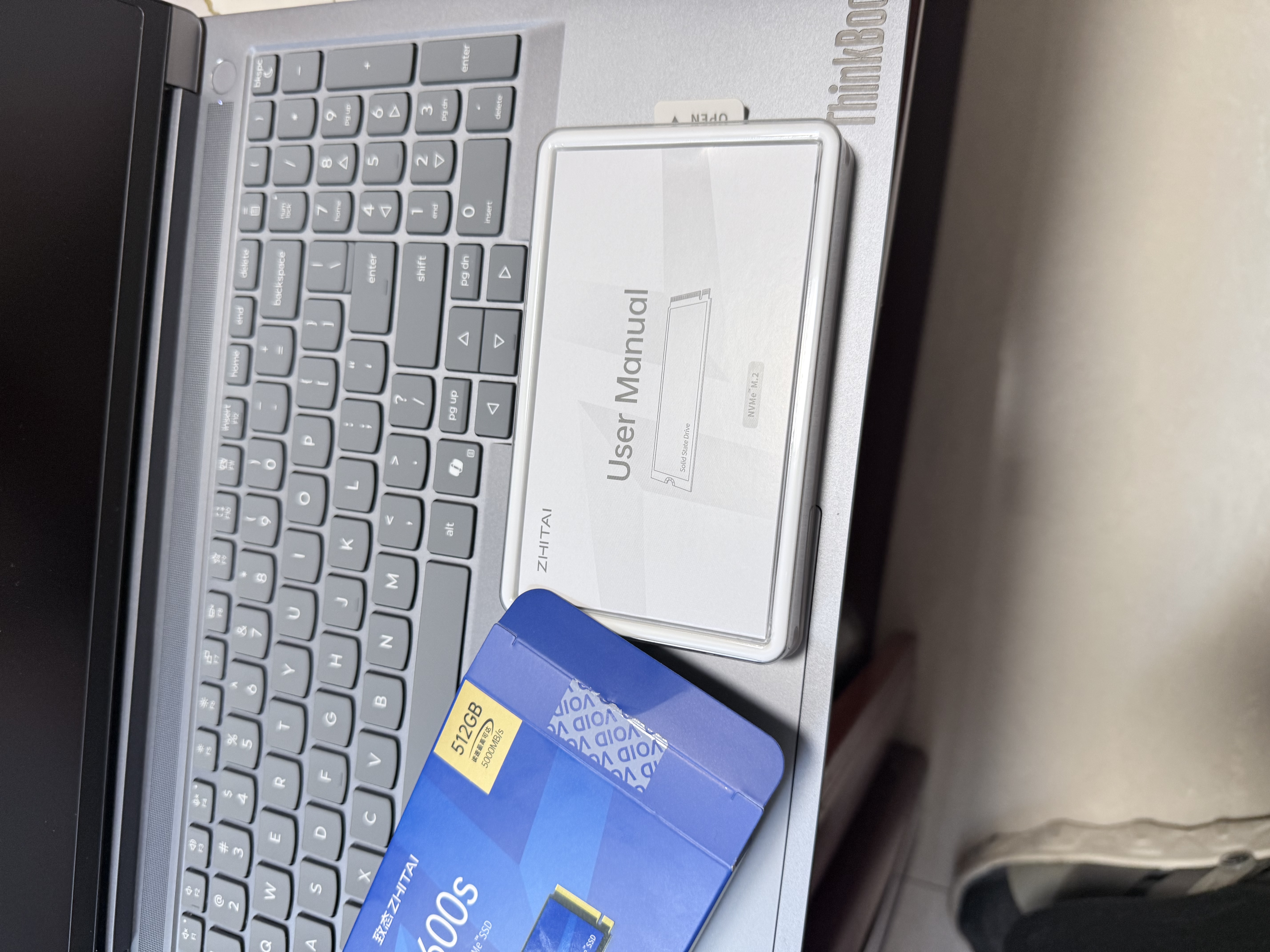 致态（ZhiTai）长江存储 512GB SSD固态硬盘 NVMe M.2接口 Ti600s系列 (PCIe 4.0 产品) 实拍图