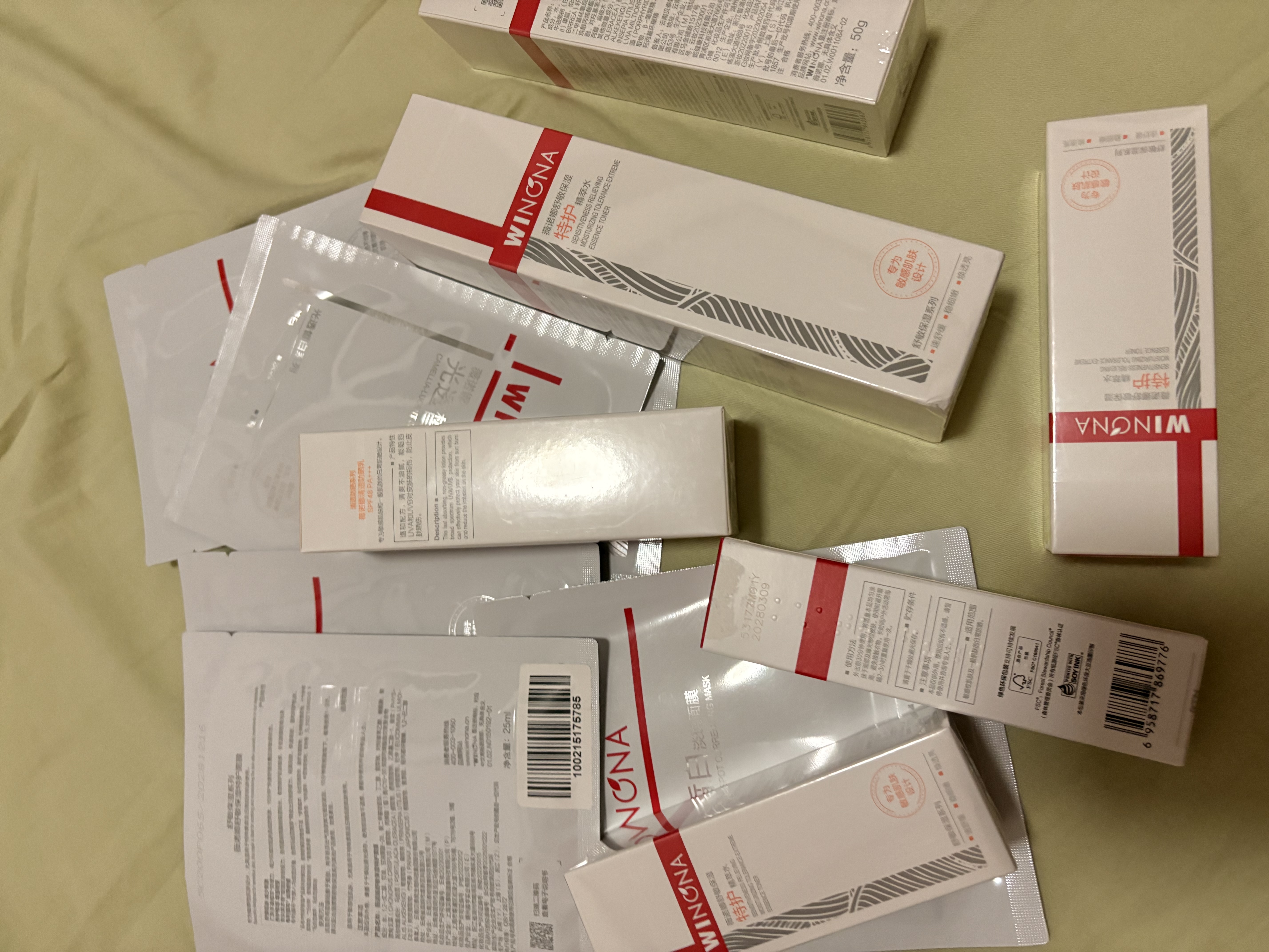薇诺娜【全红婵同款】薇诺娜舒敏保湿特护精萃水180ml爽肤水修护礼物 实拍图