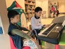 雅马哈（YAMAHA）PSR-E383 儿童成年娱乐学习专业演奏教学力度键电子琴61键 实拍图