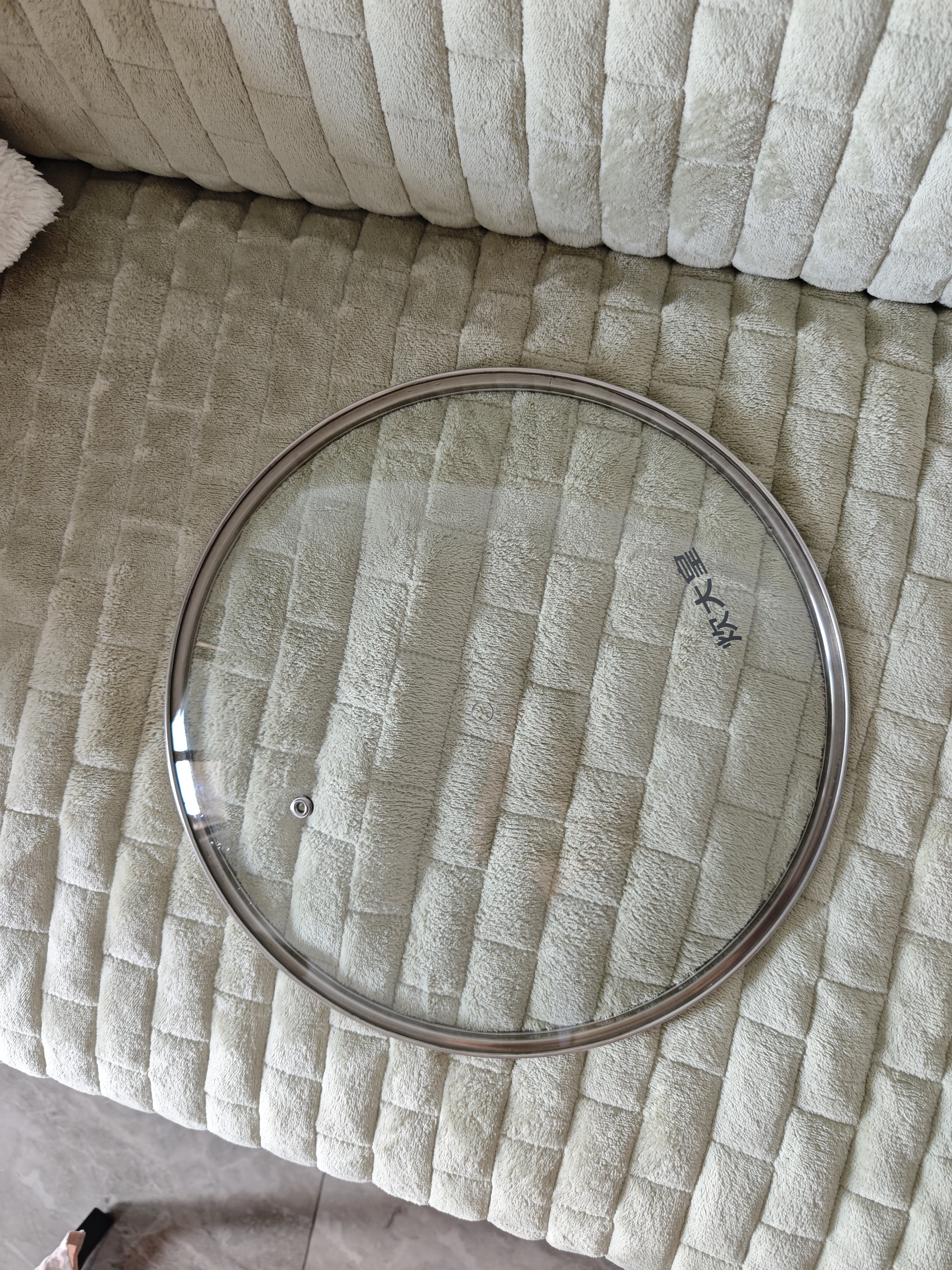 炊大皇 可立可视玻璃盖把手炒锅盖32cm 304不锈钢包边煎锅火锅蒸锅防爆 实拍图