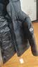 保姆鹅 【风墙】儿童羽绒服宝宝中长款护脸厚款外套保暖童装[NG2664] 炭黑 140 实拍图
