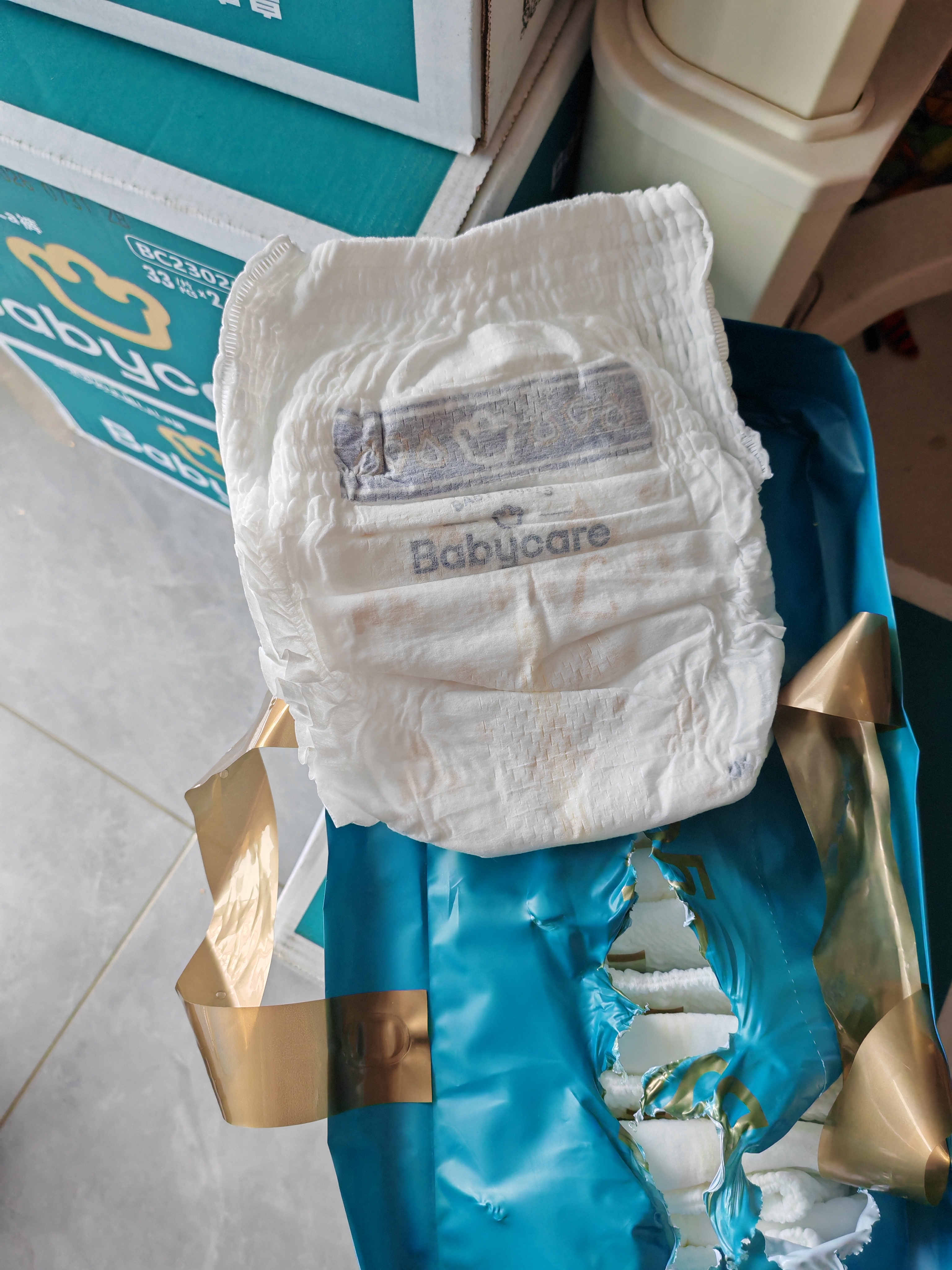 babycare 皇室木法沙的王国拉拉裤箱装大号L66片(9-14kg)尿不湿透气 实拍图