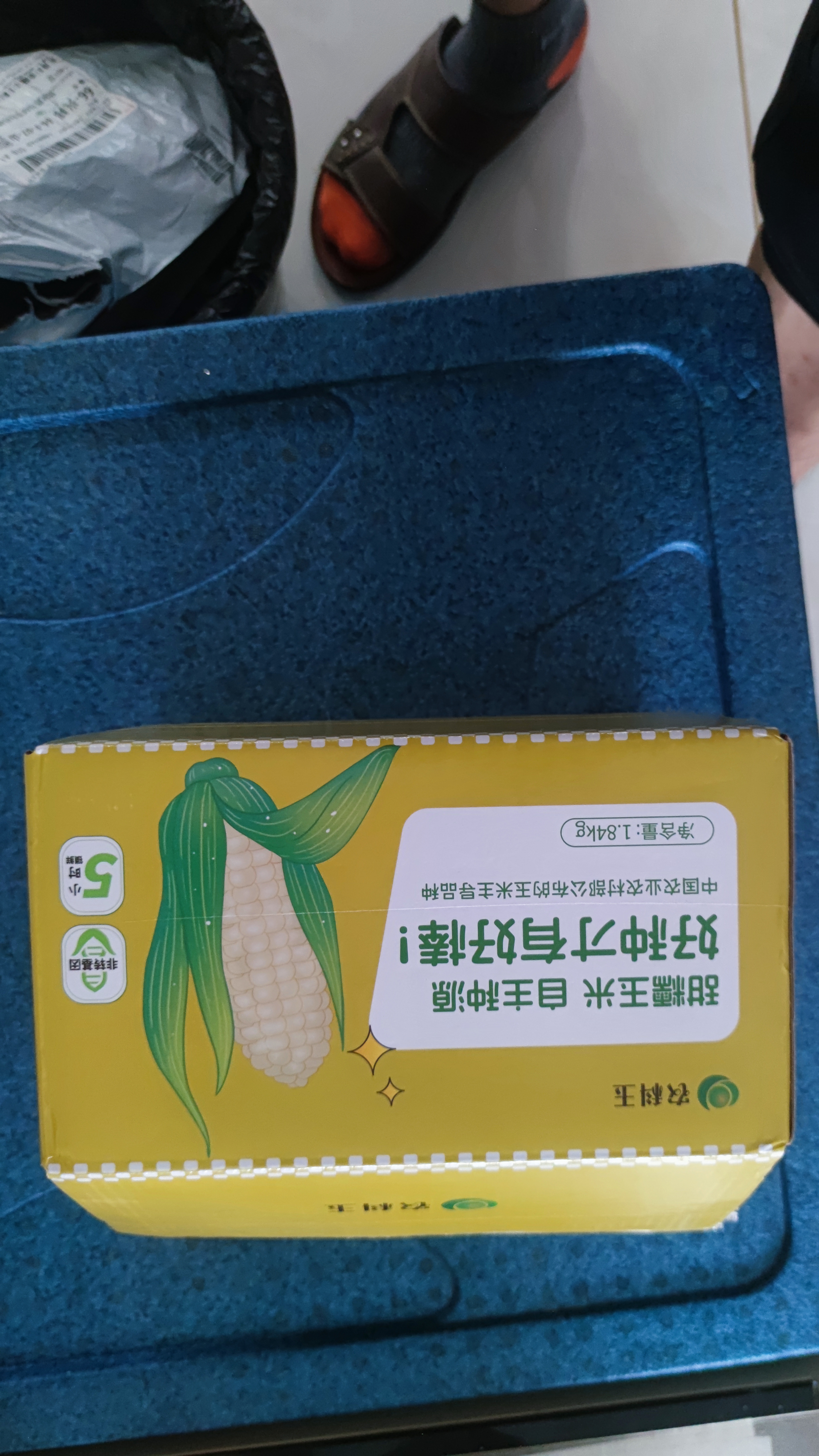 农科玉336五常甜糯玉米3.68斤230g*8根杂粮东北黏玉米棒苞米早代餐零食 实拍图