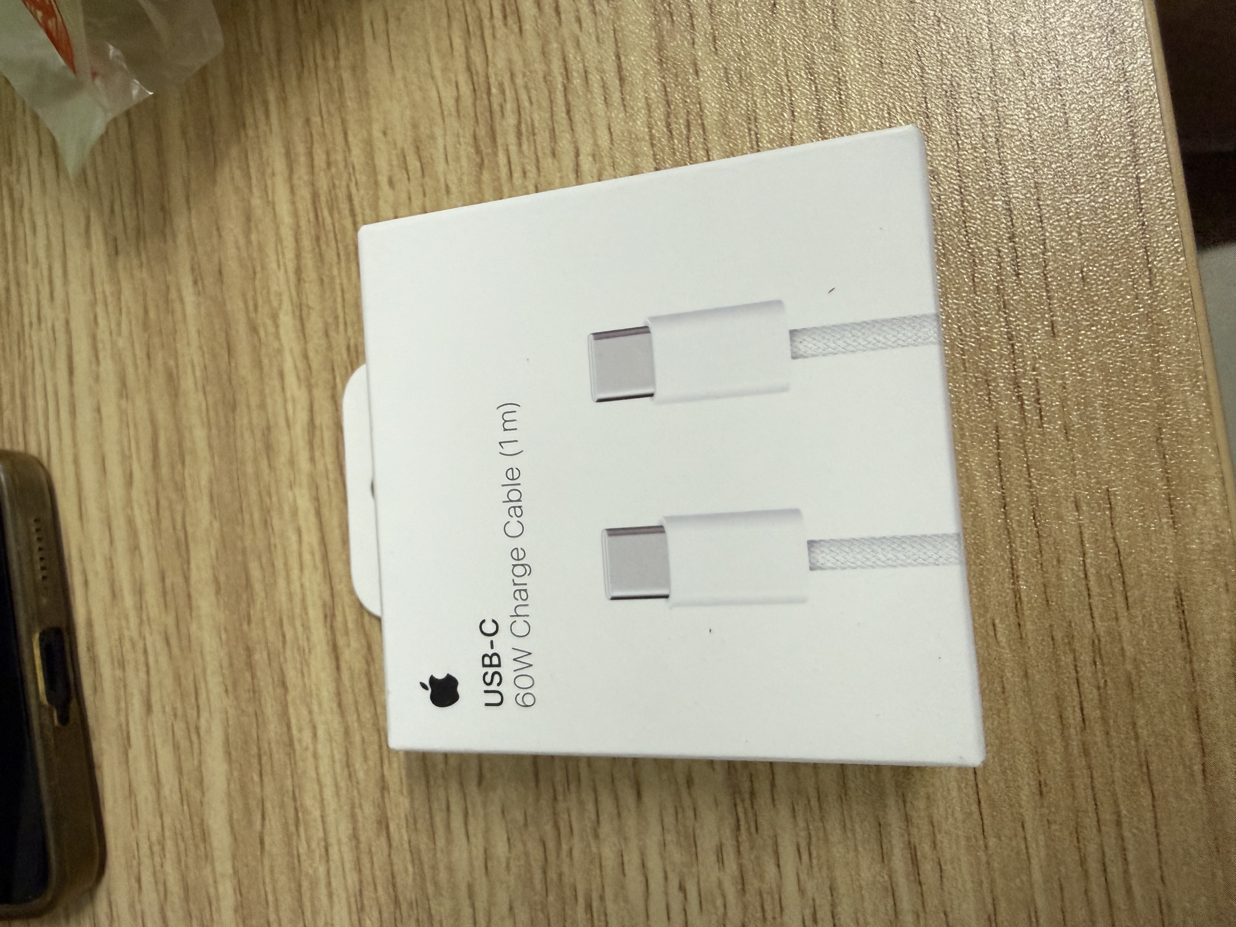 Apple/苹果 60W type-c充电线-1米 usb-c手机数据线 原装旗舰店苹果iPhone 18 Pro Max iPad快充线 实拍图