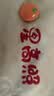 迷你巴拉（minibala）男女童红色卫衣冬婴儿加绒衣服长袖保暖宝宝新年上衣 卡其色 110 cm 实拍图