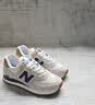 NEW BALANCE秋季男女同款复古灰色耐磨轻便运动休闲鞋574系列ML574LGI 41.5 实拍图