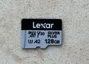 雷克沙（Lexar）128GB TF(MicroSD)存储卡 V30 4K 读205MB/s 大疆Pocket 4P适配兼容 影石Luna内存卡(SILVER PLUS) 实拍图
