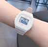 卡西欧（CASIO）卡西欧手表小方块防水数显电子表狂飙安欣同款男女学生运动手表 W-218HC-4A2 实拍图