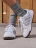 adidas ENTRAP美式校园风运动鞋少年感复古篮球风板鞋阿迪达斯   白色/金属暗银   38 实拍图