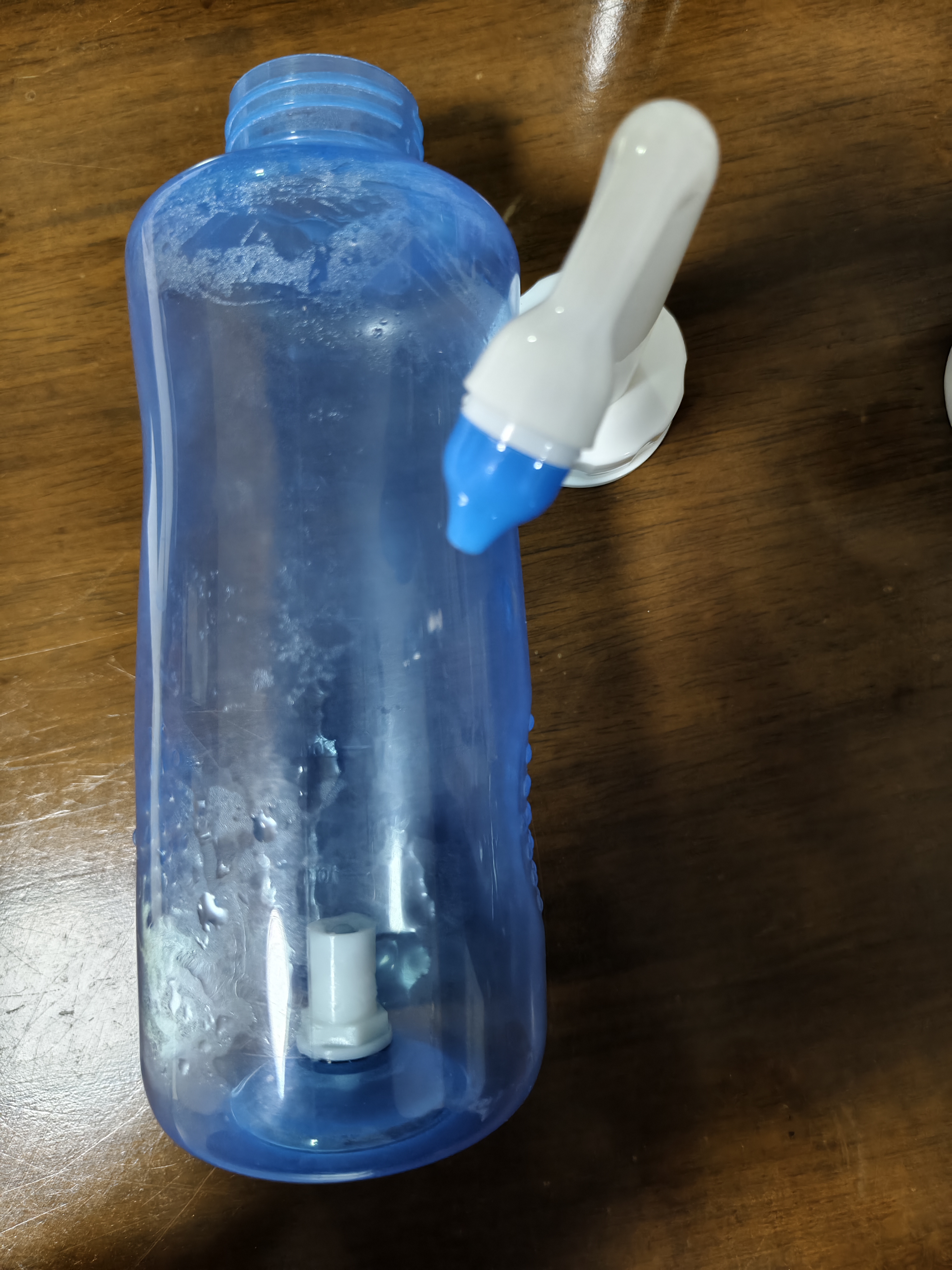 维德手动洗鼻器成人儿童生理盐水鼻炎鼻腔清洗冲洗器500ml+30包洗鼻盐 实拍图