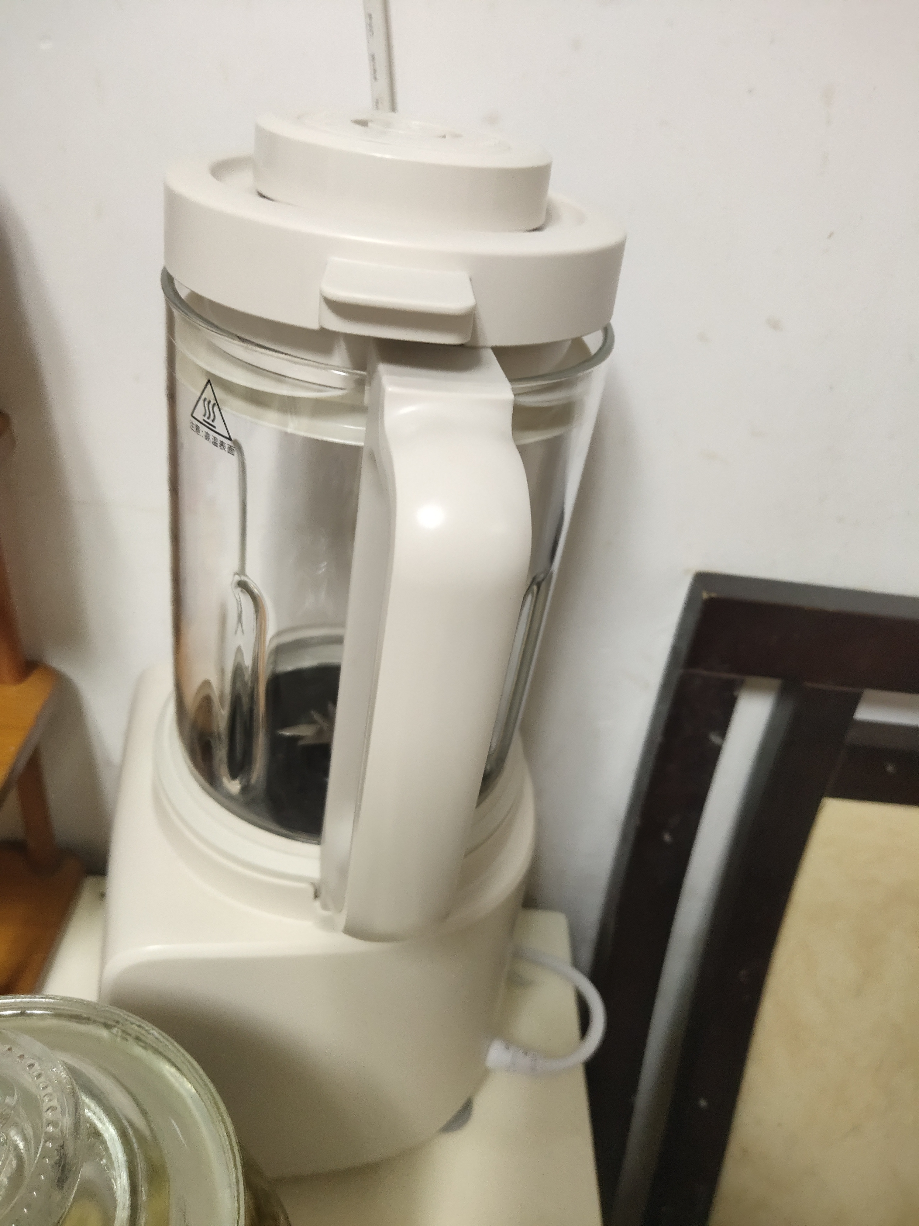 小熊（Bear）破壁机家用多功能降噪预约全自动免过滤豆浆机榨汁机辅食料理机1.75升大容量3-5人G12H1 实拍图