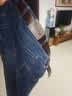 真维斯（Jeanswest）牛仔裤男秋冬季2026新款天丝舒适修身直筒高端潮牌休闲裤子男 深蓝【棉弹厚款】 36 码(2尺8) 【建议160-175斤】 实拍图