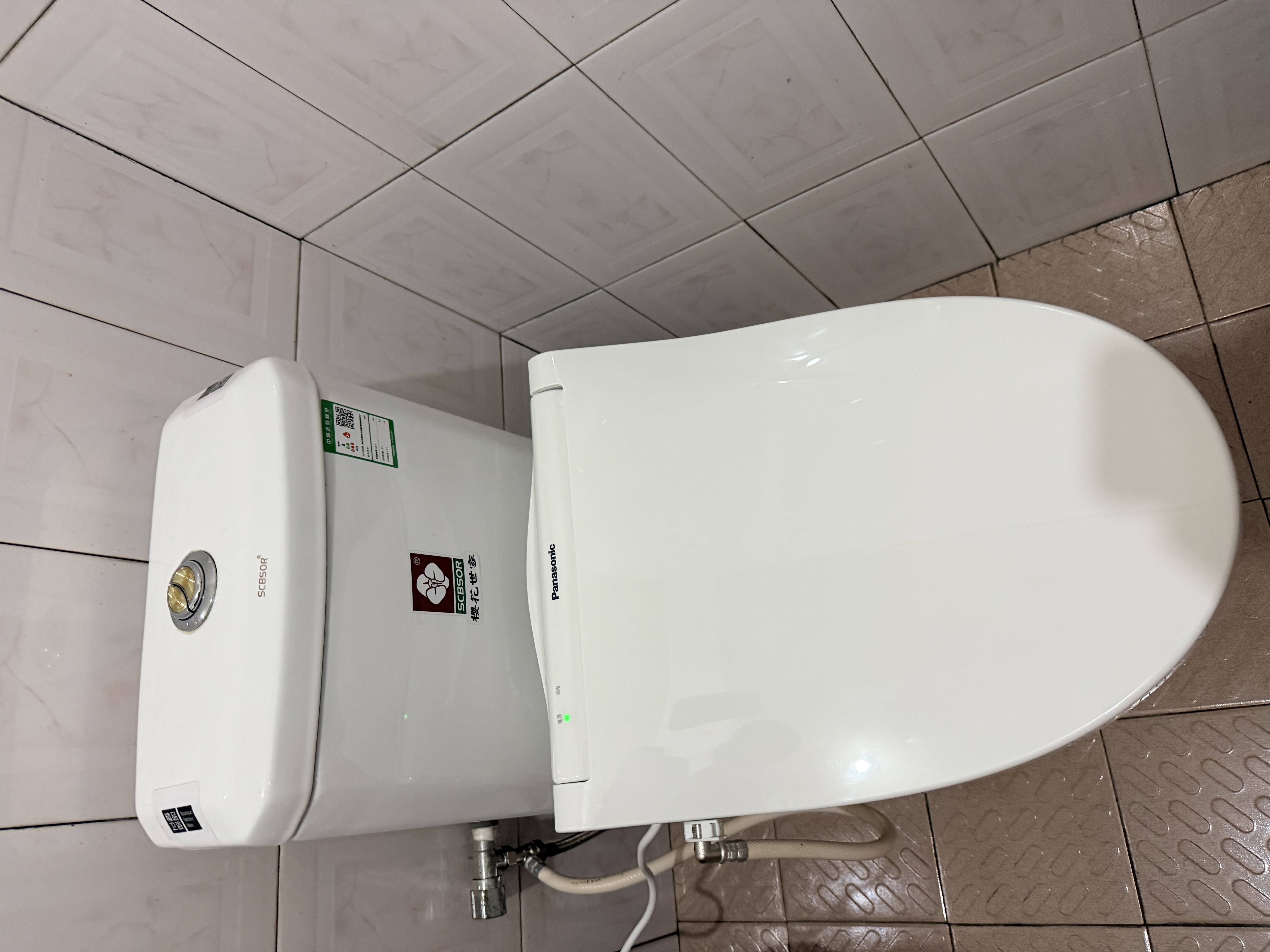 松下智能马桶盖通用前十名家用清洗加热烘干PQTK25马桶圈5210+/RN30 RN30遥控无缝易洁旗舰全功能款 实拍图