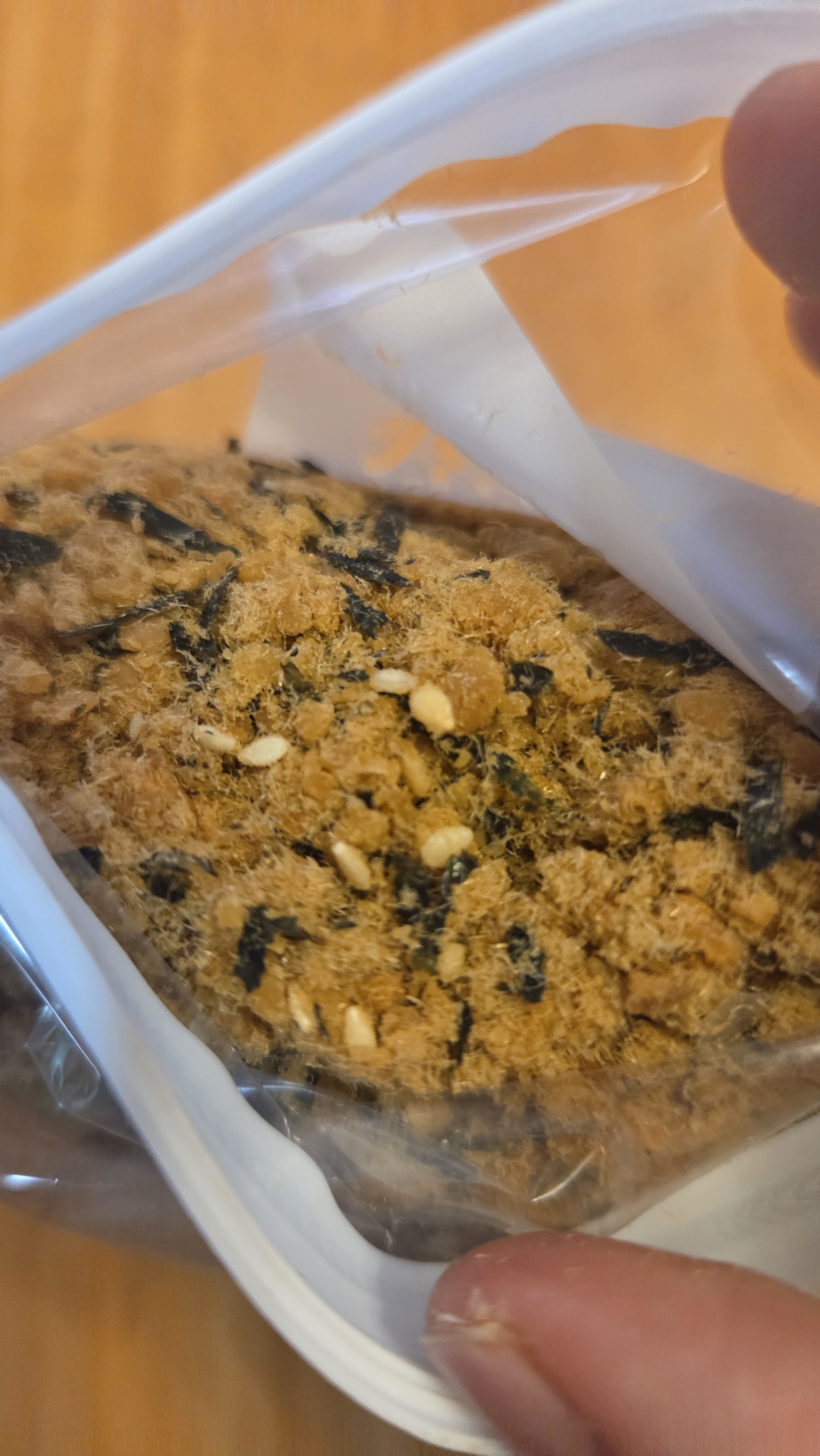 立丰（lifefun）芝麻海苔猪肉酥150g袋装中华老字号儿童休闲零食烘培食材寿司肉松 实拍图