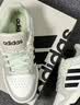 adidas ENTRAP美式校园风运动鞋少年感复古篮球风板鞋阿迪达斯   白色/金属暗银   38 实拍图