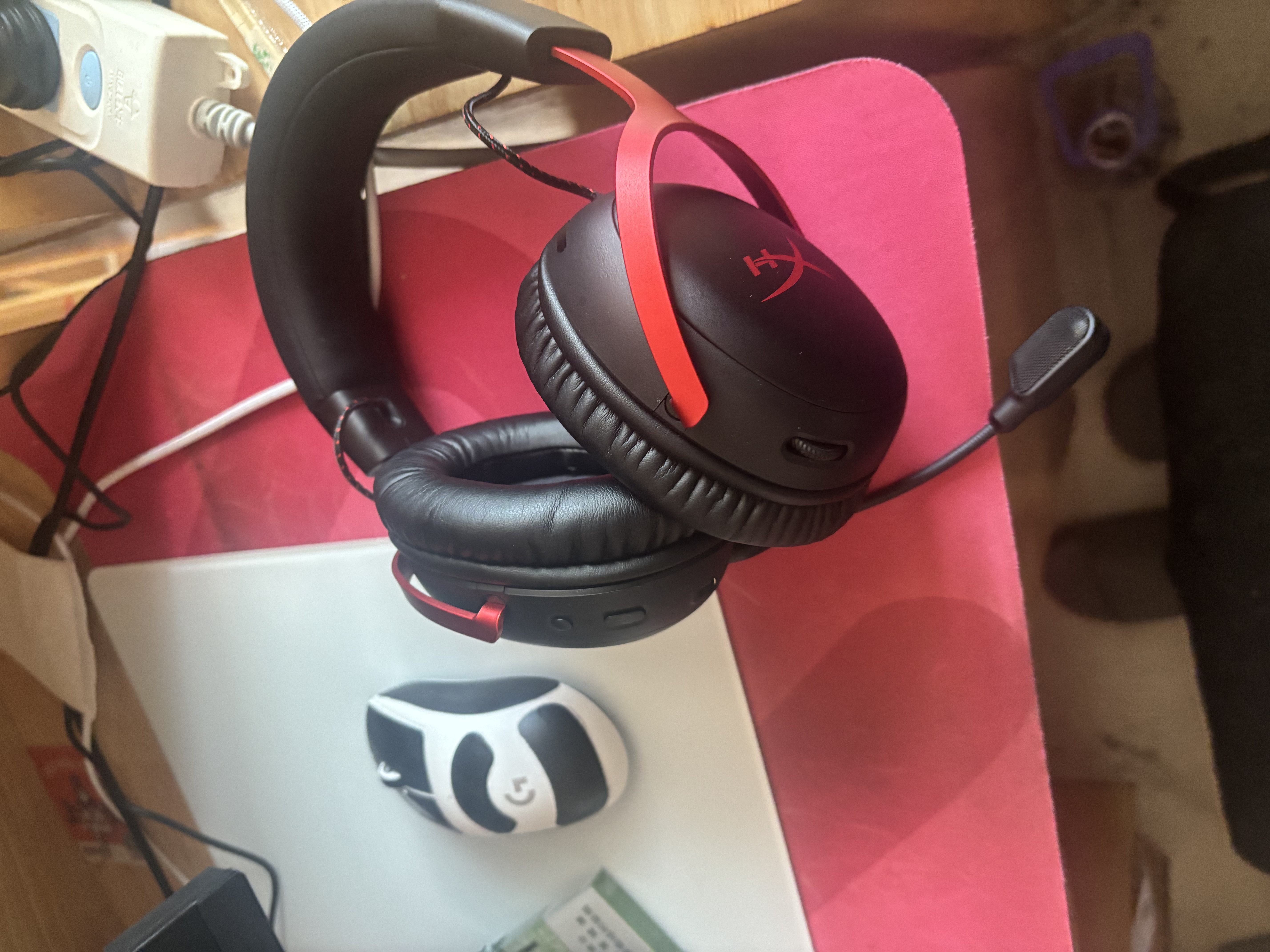 极度未知（HYPERX）飓风2飓风3系列电竞游戏耳机头戴式 fps吃鸡耳麦降噪麦克风 原金士顿cloud2电竞耳机 飓风3无线版-黑红【Hear360音效丨长续航】 实拍图