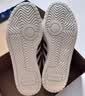 adidas「小锯齿」D-PAD CLASSIC美高风篮球风板鞋男女阿迪达斯   白色/蓝色/棕色   40.5 实拍图
