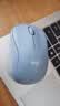 罗技（Logitech）M221 轻音鼠标 无线鼠标 办公鼠标 对称鼠标 带无线微型接收器 雾霭蓝 实拍图