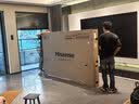 海信电视大薄荷100吋E52S 抗反光墨晶屏U+MiniLED 53mm超薄 高刷180Hz 杜比全景声 艺术电视能效补贴 实拍图