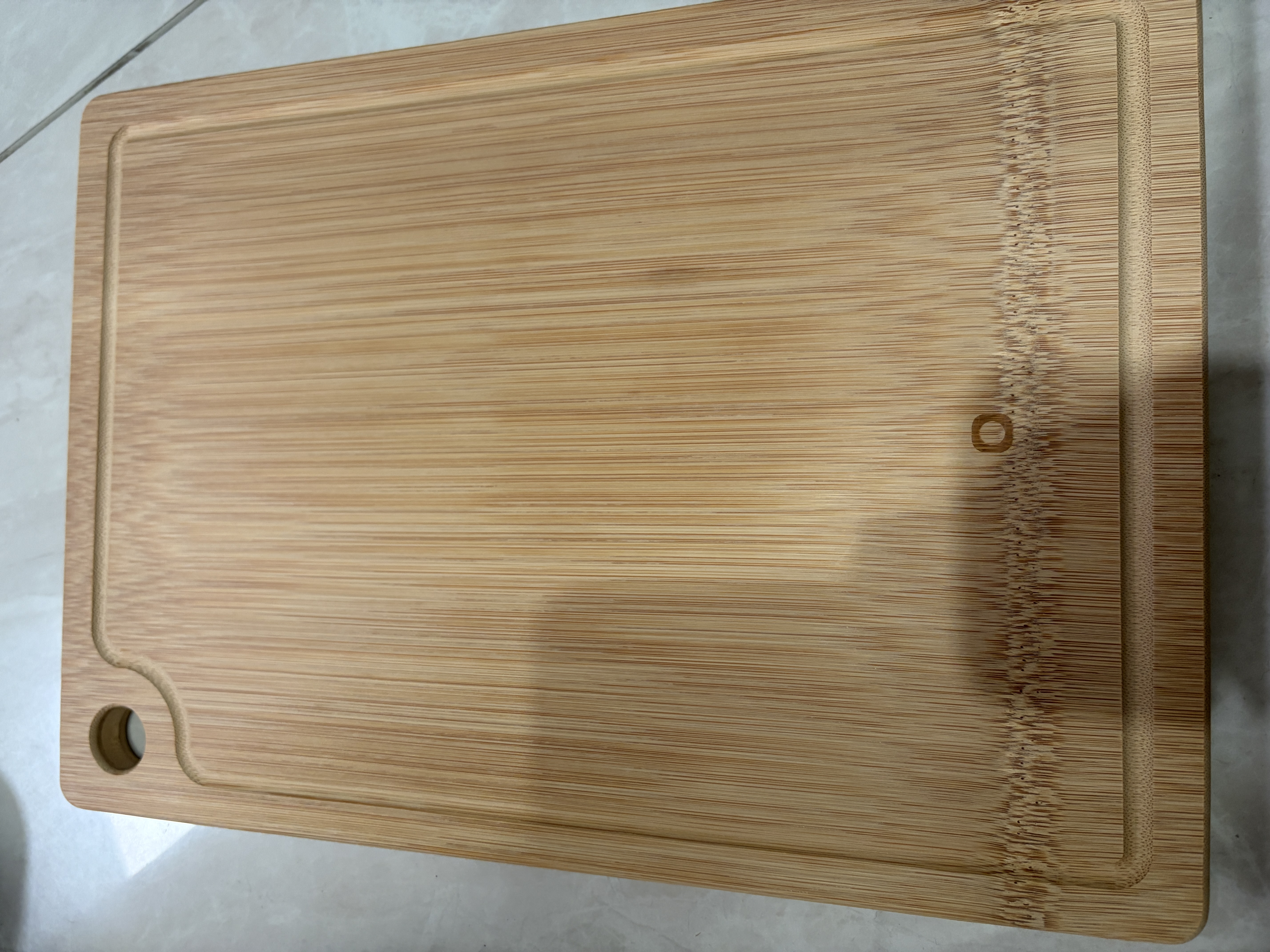 京东京造 菜板 天然整竹砧板食品接触级厨房家用【三层加厚】34*24*1.5cm 实拍图