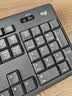罗技（Logitech）MK275 键鼠套装 无线键鼠套装 办公键鼠套装 全尺寸 商务键鼠套装 带无线2.4G接收器 黑蓝色 实拍图