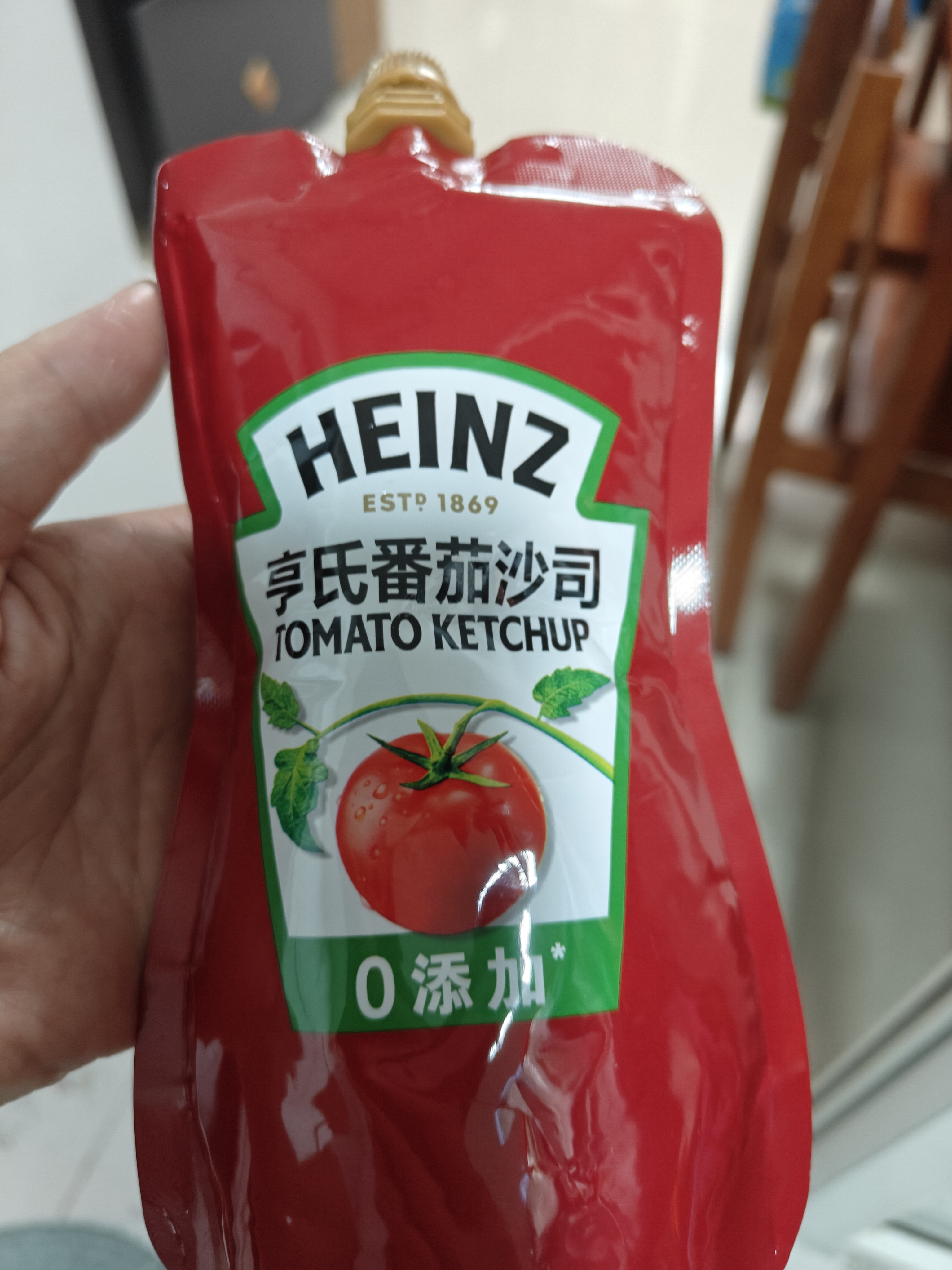 亨氏（Heinz）番茄酱 番茄沙司320g[0添加防腐剂/色素*] 意面薯条酱 实拍图