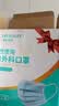 海氏海诺一次性医用外科口罩灭菌级独立包装100只口罩成人防尘冬季防寒 实拍图